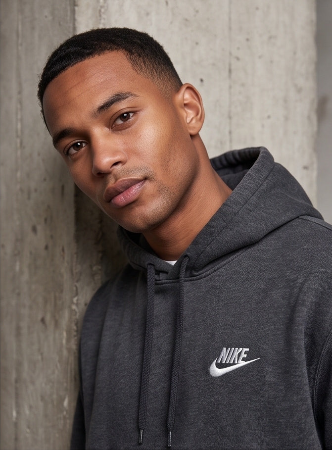 Nike Logo Hoodie / 90s Vintage