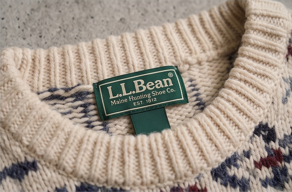 L.L.Bean Knit Sweater / Vintage