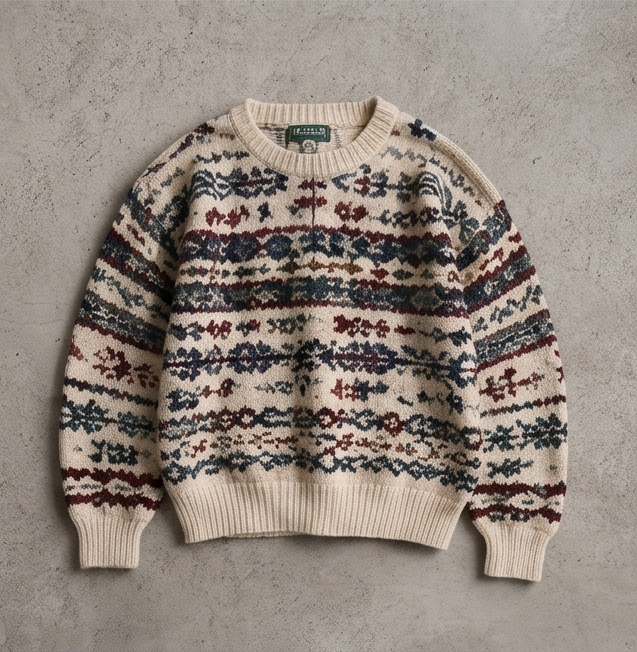 L.L.Bean Knit Sweater / Vintage